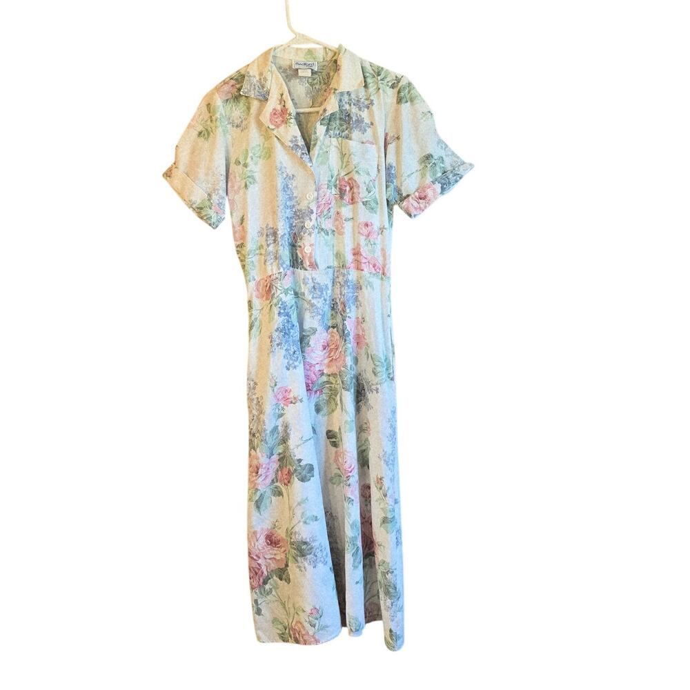 Bedford fair floral modest midi dress size 6
